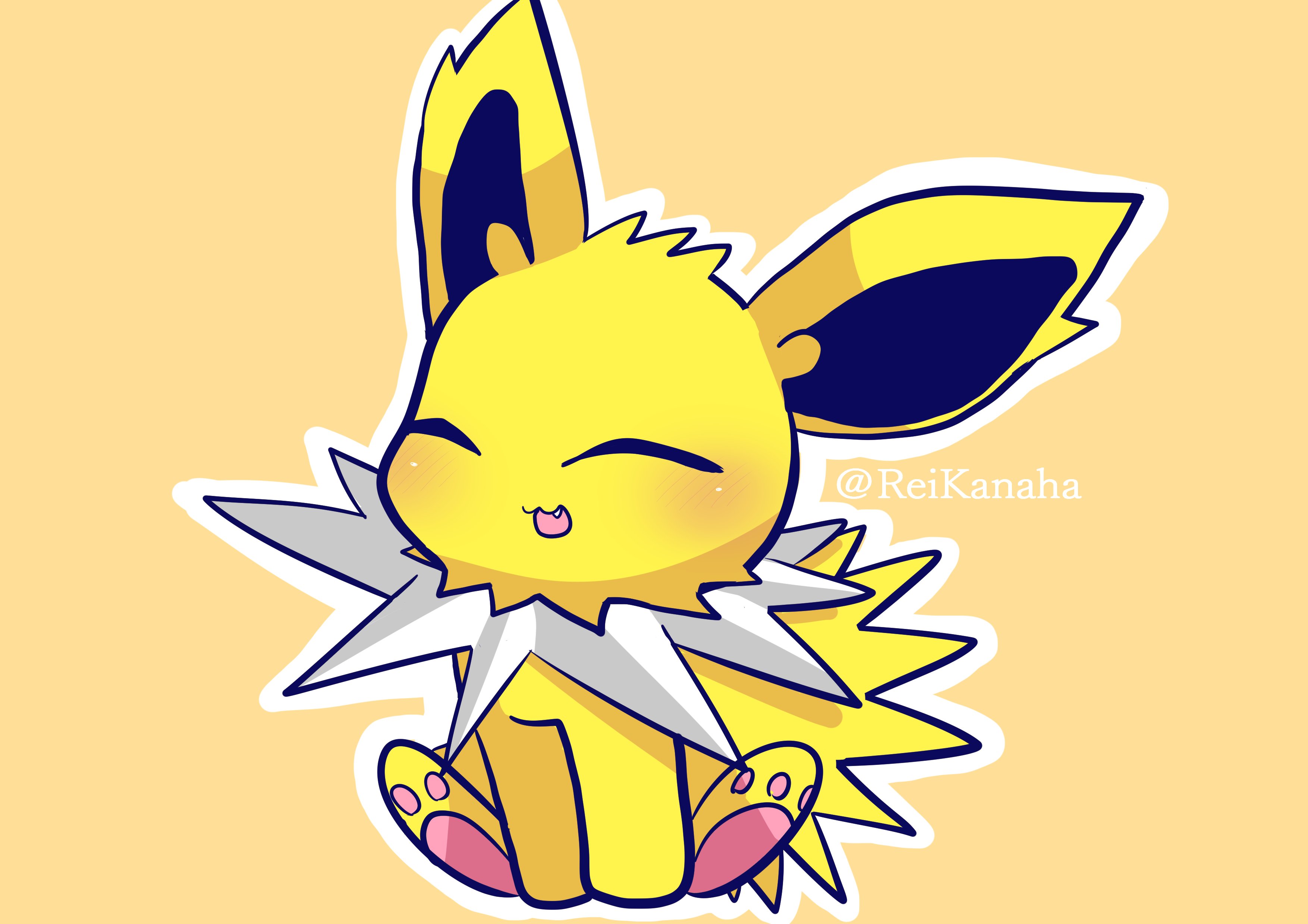 奏葉れい 超低浮上 Twitterren ポケモン サンダース ポケモンイラスト イラスト 絵描きさんと繋がりたい 昨日ササっと描いた サンダースです サンダース可愛いしカッコイイから好き T Co Vjtbrgcvvz Twitter