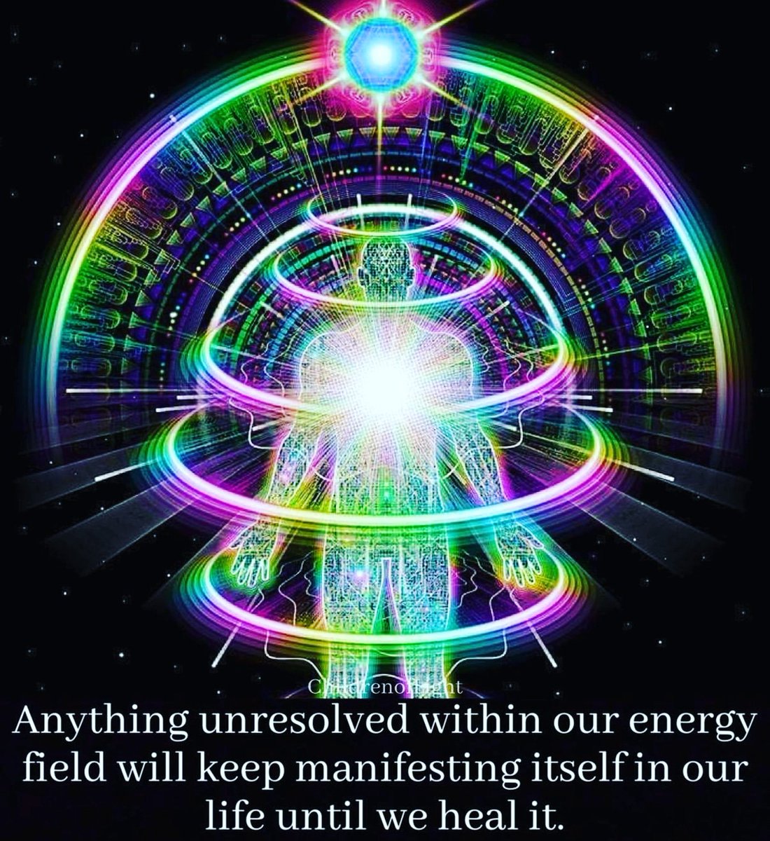 MeditationforF1's tweet photo. From THE ALL, which is Pure Spirit, down to the grossest form of Matter, all is in vibration--the higher the vibration, the higher position in the scale. Those who understand the Principle of Vibration have grasped the scepter of power." -- The #Kybalion #higherscience
#alchemy https://t.co/ZiOJENC6NQ