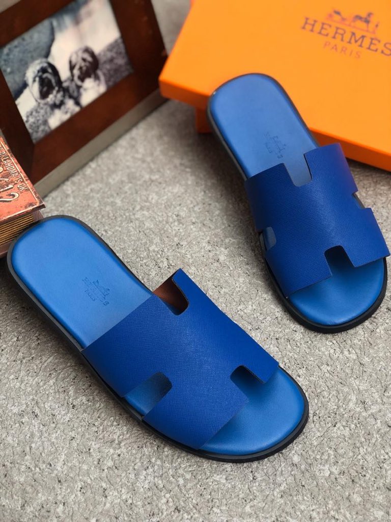 hermes palm slippers