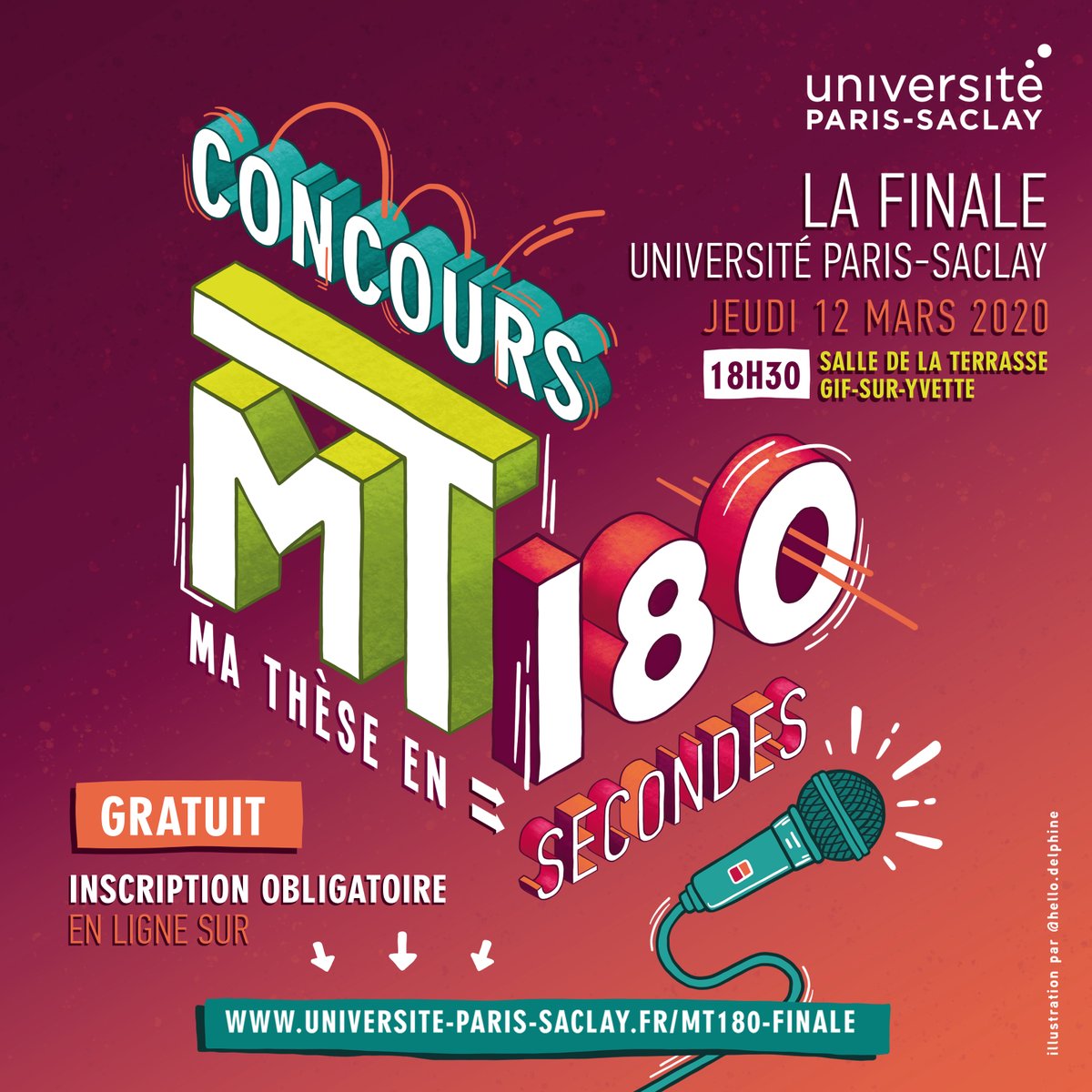 #MT180 - Finaliste #5

🗣️ Larissa Fossi Djembi
🏢 <a href="/UnivParisSaclay/">Université Paris-Saclay</a> 
👩‍🔬  CESP

💬Évaluation de l'efficience sur la réitération suicidaire d'un algorithme de veille post-tentative dans la région Nord-Pas-de-Calais : dispositif VigilanS