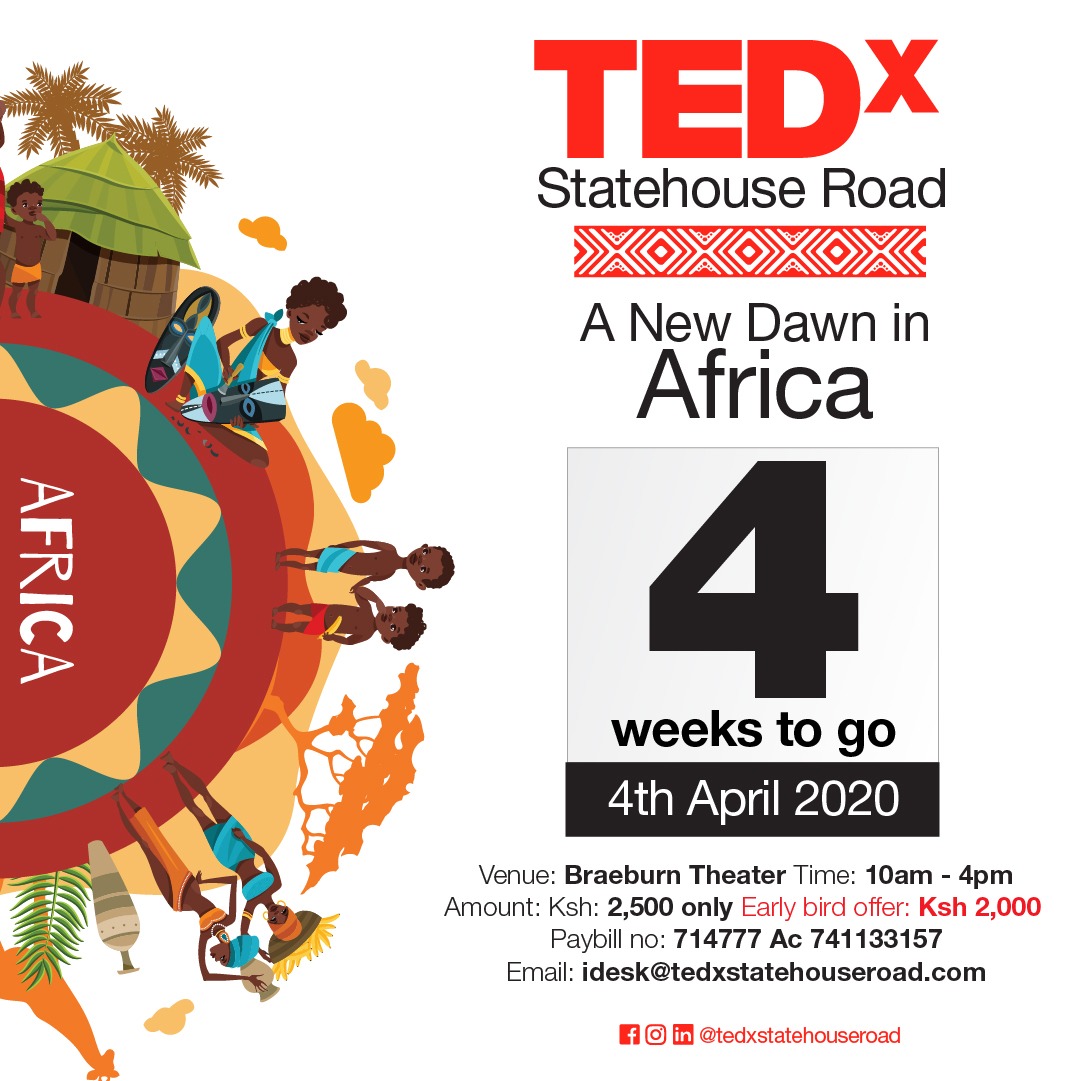 TedxStateHouse's tweet photo. #TEDxStateHouseRoad
#ANewDawninAfrica https://t.co/jZg2SJ7b76