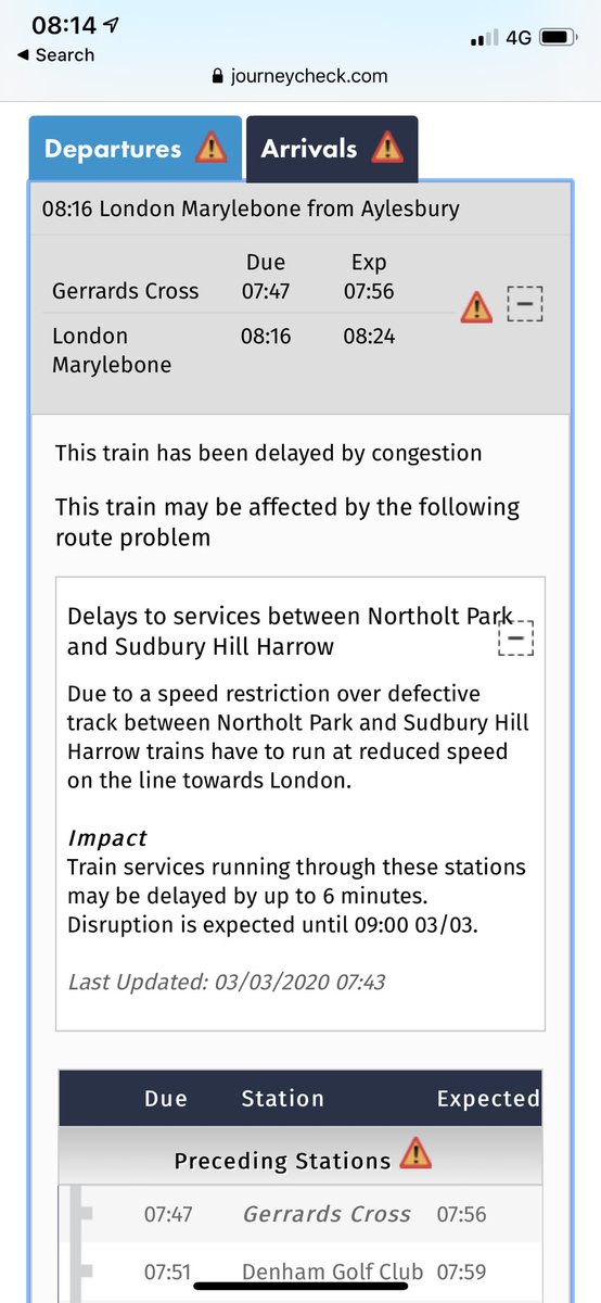 GXCommuters's tweet photo. @chilternrailway would be good is driver told people what is going on think I’ve found the issue https://t.co/iuKq5Kj9s2
