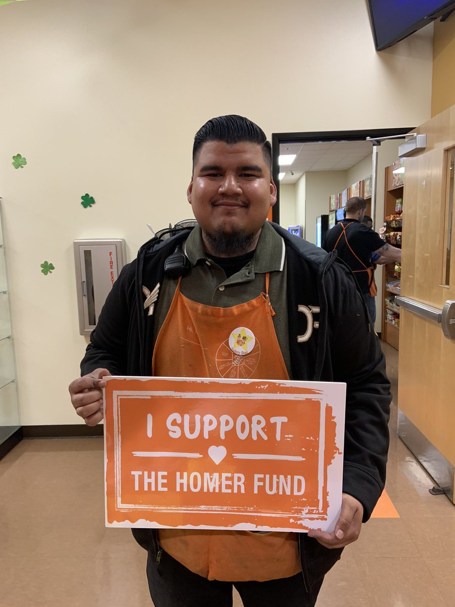 Homer Fund 2020! Thank you Po and Nelson for contributing. #takingcareofourpeople @camilo_5520 @flo_thd @THD_Ferreira @Lizrorie1