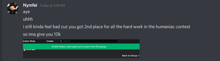 Nap Robux 10k