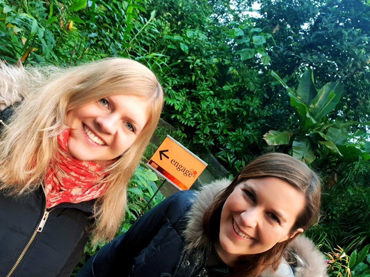 StefSuarezFr's tweet photo. Just starting the @engageug and looking forward to #dream #inspire #create &amp; latest insights on @HCLDigital! Honored to be here as speaker with @Lara39591380 and talking about how we build a #learning #culture with our #ESN @Continental ! https://t.co/ecaB90xaYW