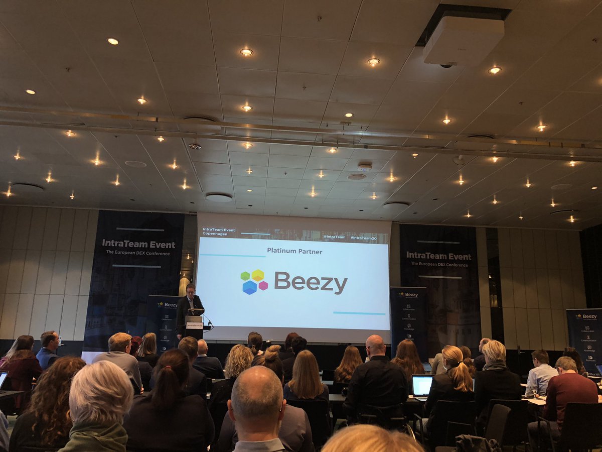 We are ready to have a great day of sharing #IntraTeam20  #Beezy @followbeezy
