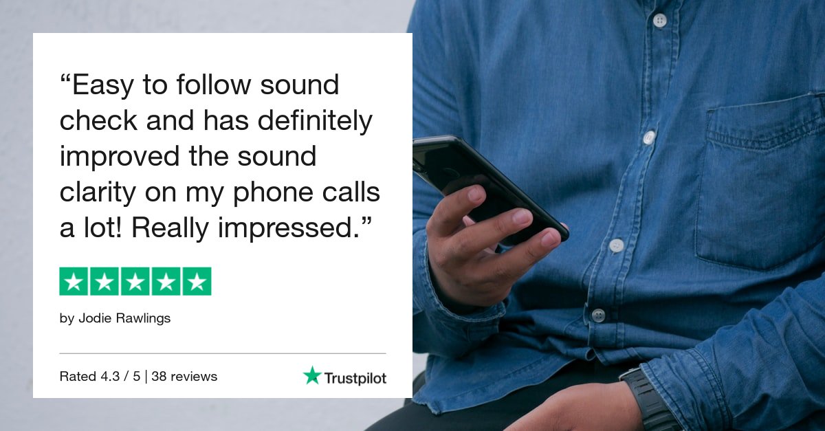 Today is #WorldHearingDay ! 

With a recent survey showing 1 in 5 people in the UK suffers phone fear, why not take 5 minutes to try the Audacious  'Sound Check' to see how you could hear better on a mobile?

audacious.co.uk/sound-check

#HearTheDifference