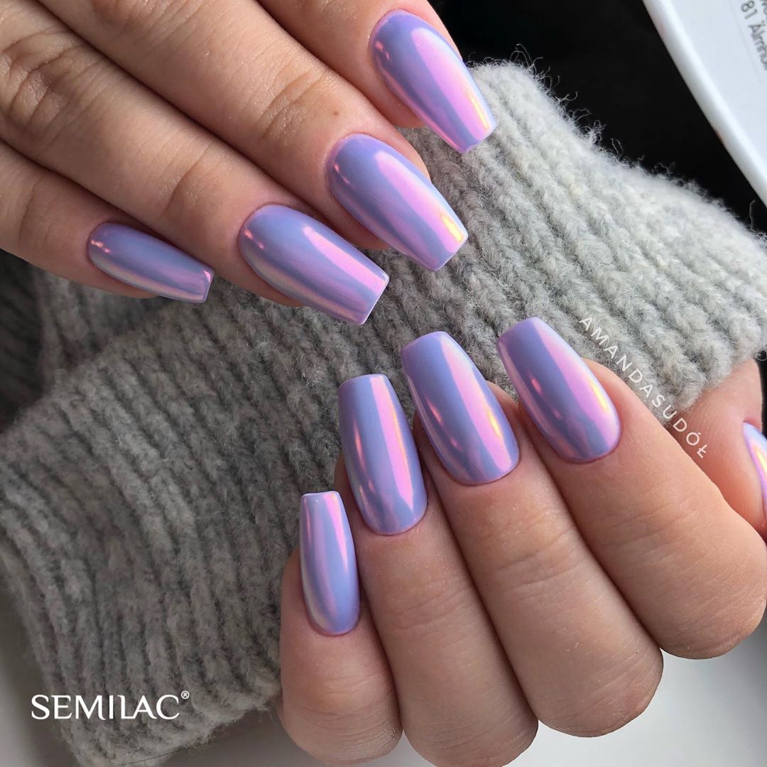 Slowly getting into the Spring mood  with Violet Blast and Aurora Pink🌷