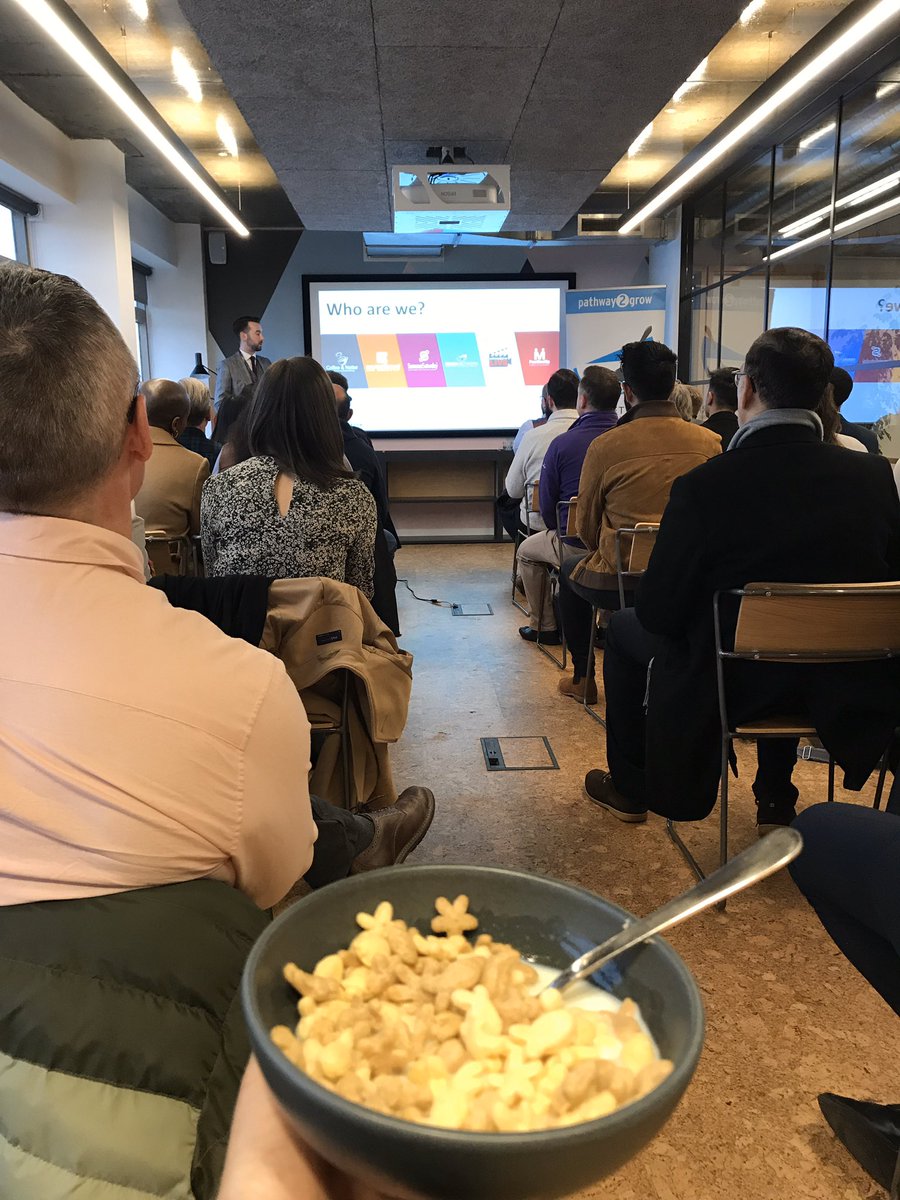 hannahkp10's tweet photo. Good morning from @alphaworksB1. Currently here this morning for #cerealnetwork https://t.co/C7fFzfPQ7E
