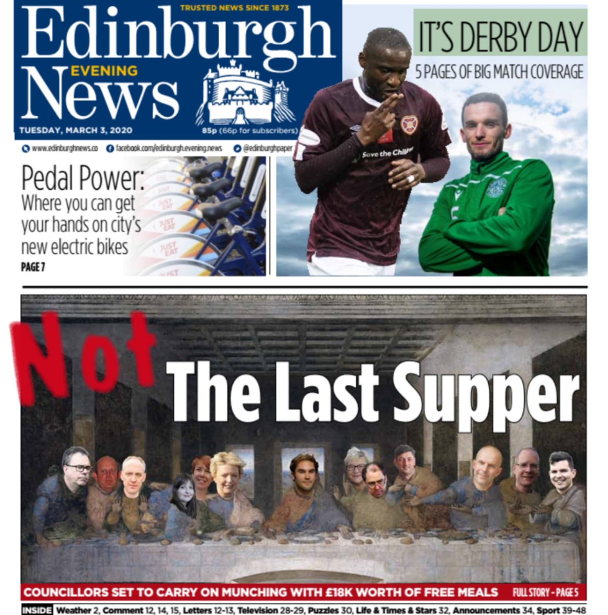 kevin_lang's tweet photo. The crazy thing is, I actually have “be depicted as one of Jesus’ apostles on the front page of a newspaper” on my 40s bucket list...
#IAmAndrew https://t.co/0A9TwtIMu2