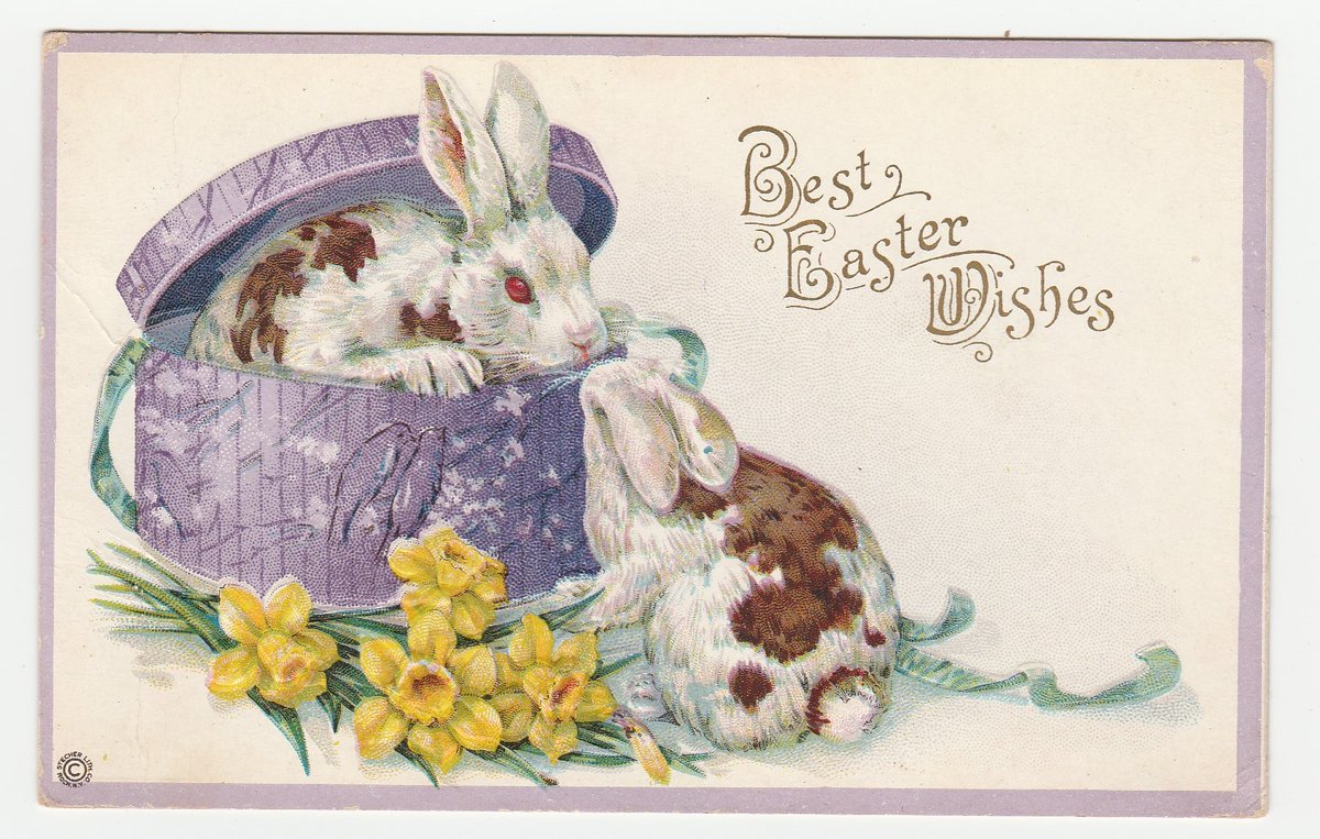Открытки с пасхой на испанском. С Пасхой открытки с кроликом. Пасхальный кролик открытка. Винтажные пасхальные открытки. Милые открытки с Пасхой.