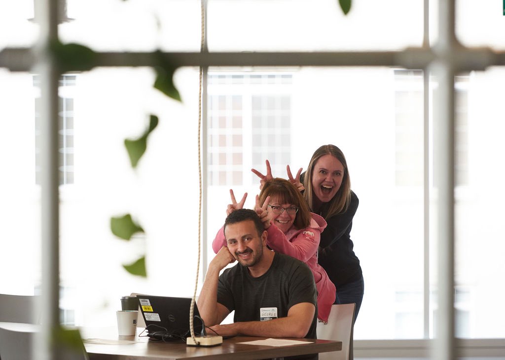 danielletorrie_'s tweet photo. THIS right here is Calgary. 40 strangers came together @StartupWeekend on Friday night with nothing but ideas. They brought passion for solving problems & endless curiosity. They challenged each other & they challenged themselves. So proud of this community ♥️ #SWYYC https://t.co/BLjzaPAKSh