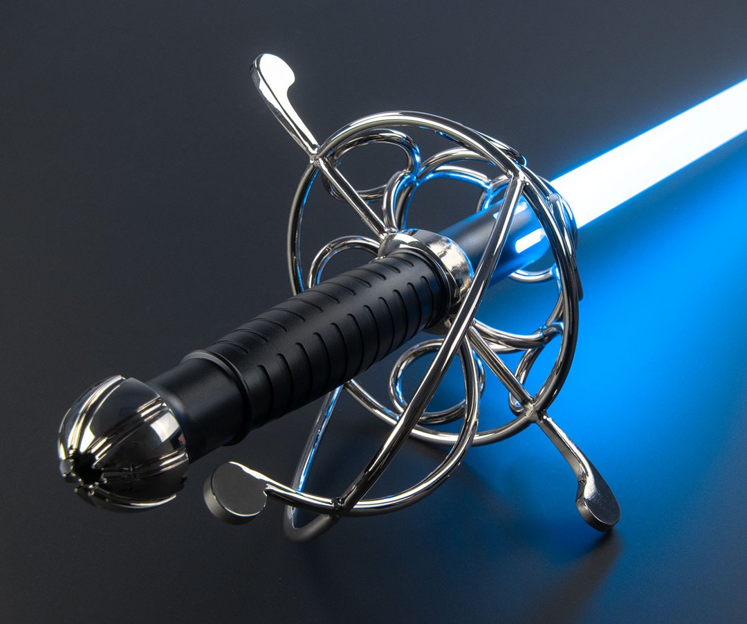 Retningslinier sy Hejse Jay 𓍹𓆓𓄿𓇌 𓍺 on Twitter: "Me: I don't plan on buying another lightsaber  ever again, unless *maybe* it's Leia's hilt. Them: hello we made a fan-made  lightsaber rapier (or lightfoil, for WEG
