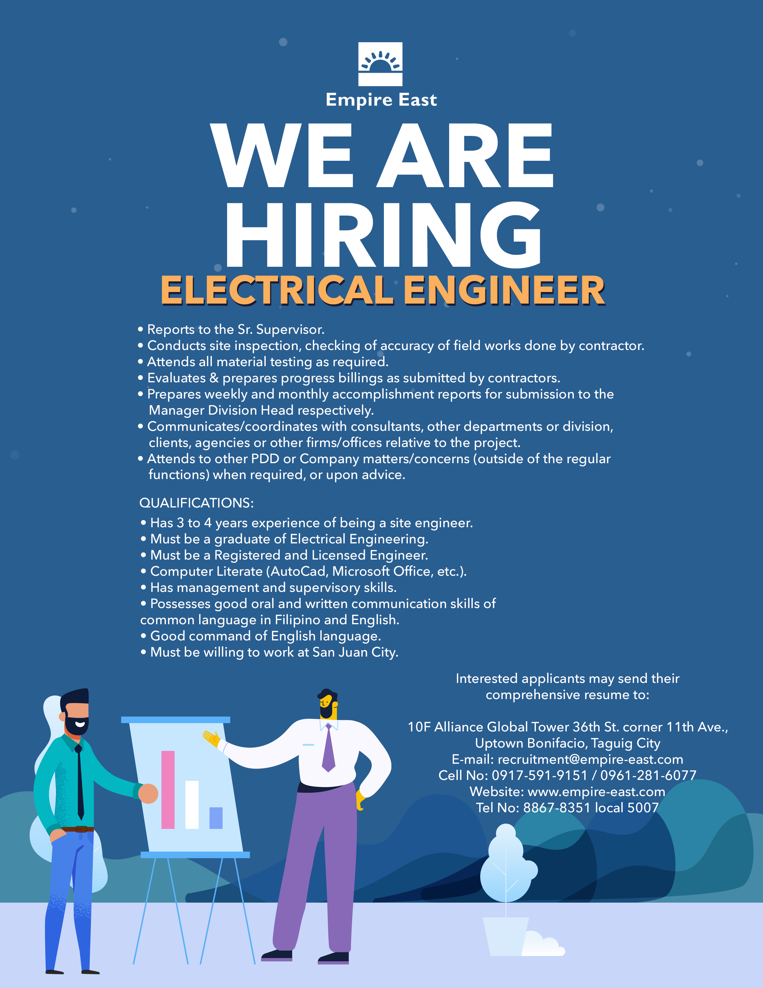 Empire East Recruitment on X: &ldquo;Get to work with some of the best 