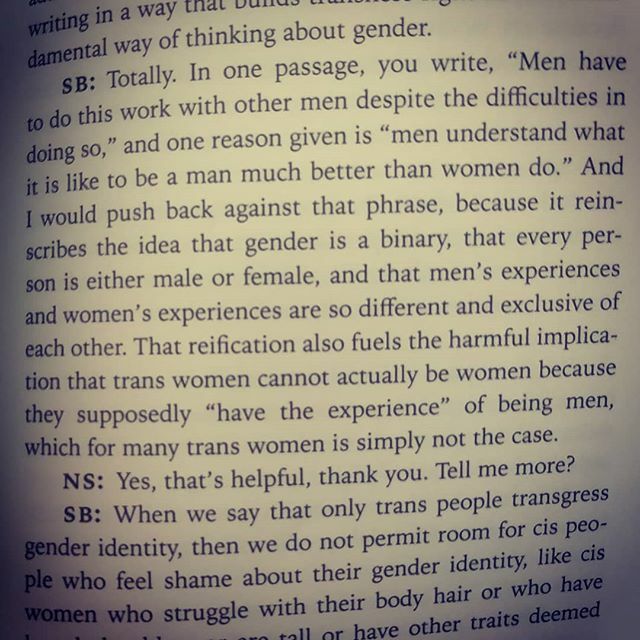 DisabilityAwar_'s tweet photo. This book focusses on so many things but this passage really stood out for me.

As a cis-woman who sometimes works with men, I need to refrain from saying this. It's interesting that Serena calls for us to be better when we frame the world within the len… https://t.co/ipuV5ja2yn https://t.co/TOIAjQXfKv