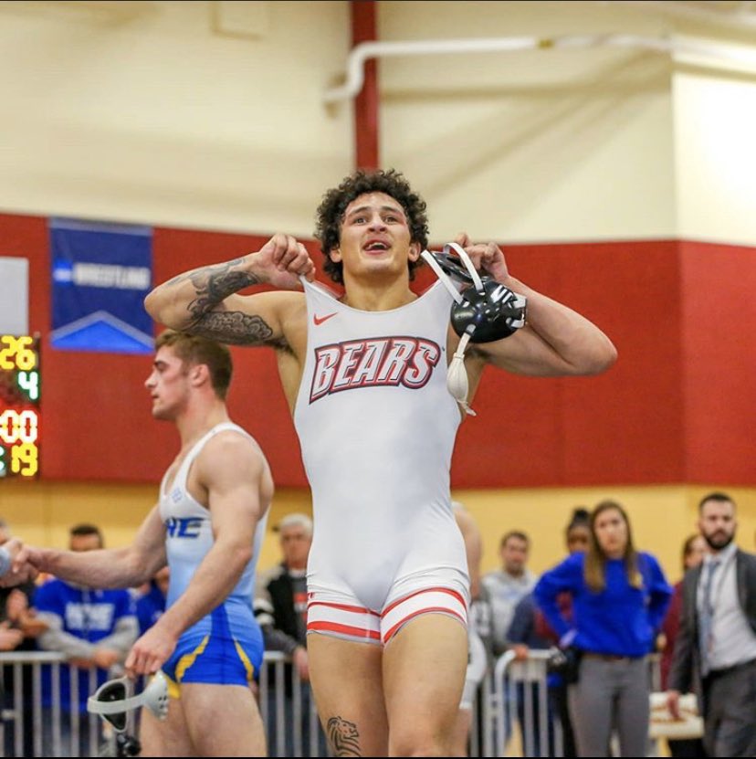 Nemuel184's tweet photo. Punched my ticket to Iowa! Beat the returning national champ to make the finals #BSUReppin #Wrestling #imcomin #Thegrind #ManAbove https://t.co/BOlLcMKfdc