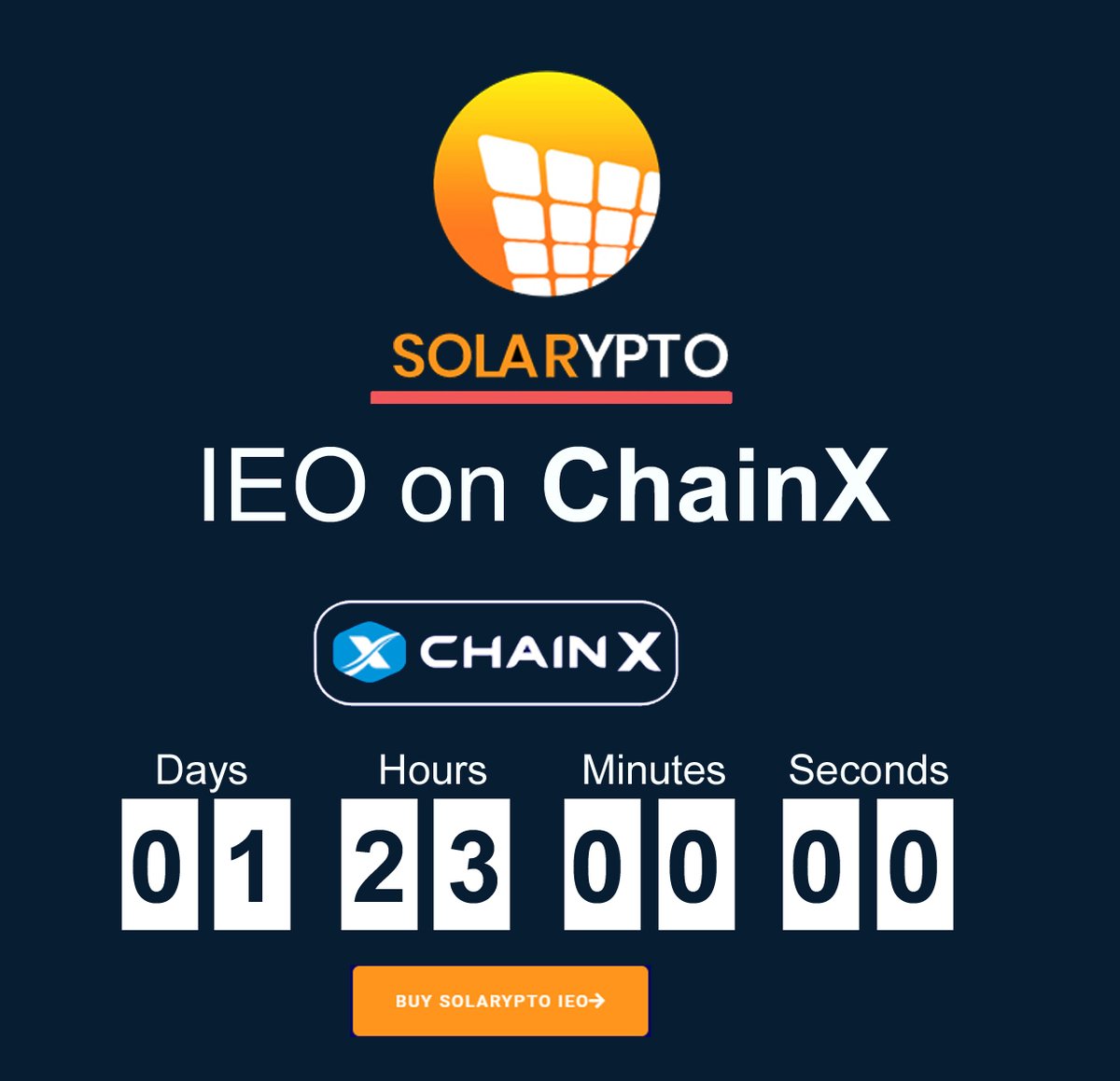 Solarypto provides an environment-friendly solution to reducing the cost of cryptocurrency blockchain mining. Using algorithms aimed at reducing energy consumption in cryptocurrency blockchain mining.

More Info : chainx.kr/chainvest-deta…

#Solarypto  #IEO #Energy #SPO