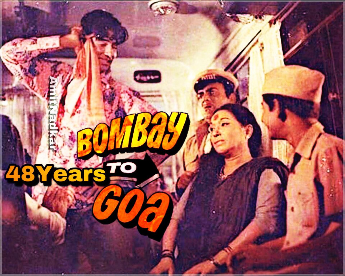 @SrBachchan #AmitabhBachchan ji in #48YearsOfBombayToGoa “Dekha na hai re socha na !” .......