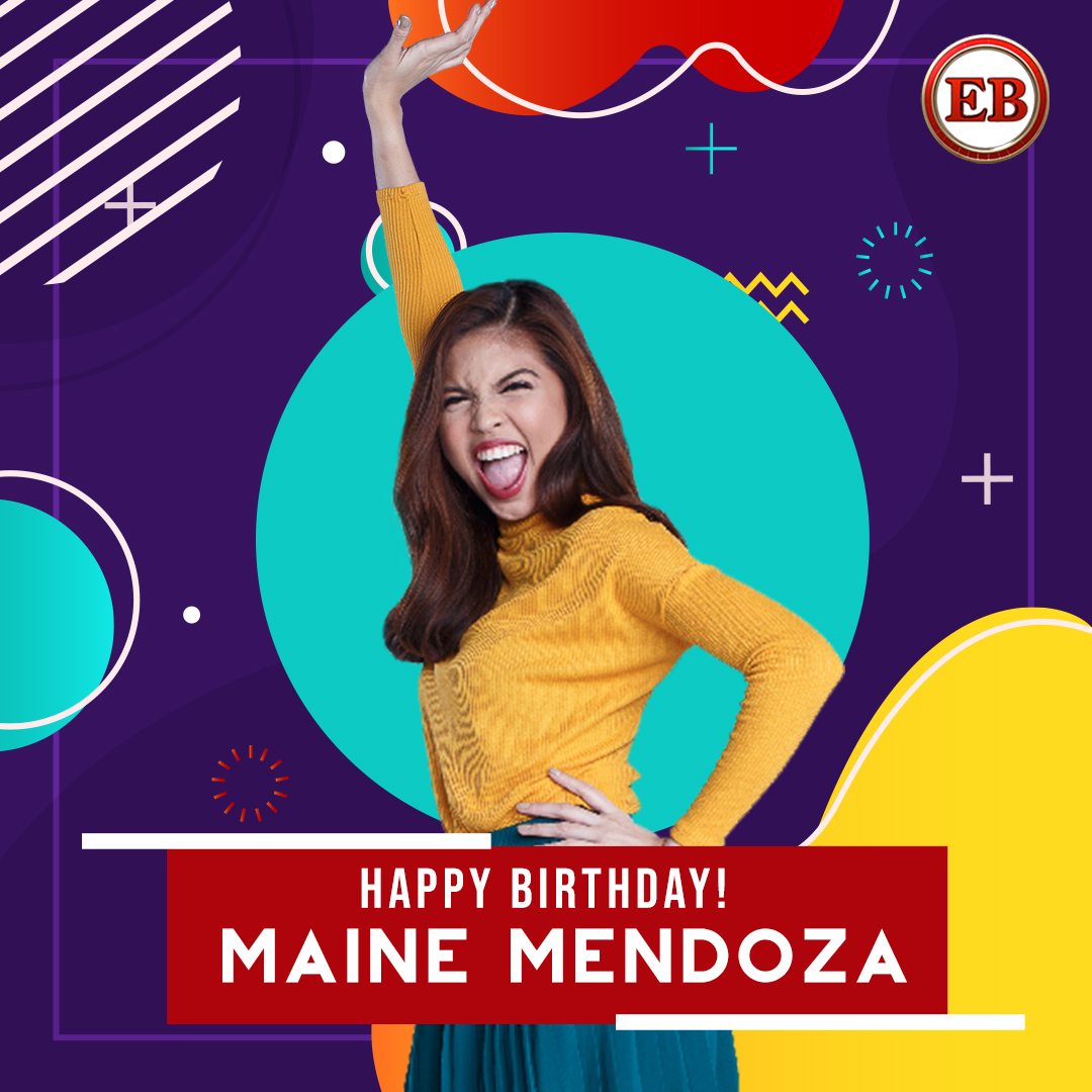 EatBulaga's tweet photo. Maligayang kaarawan, Maine girl @mainedcm 💛 https://t.co/JgliXF4jHt
