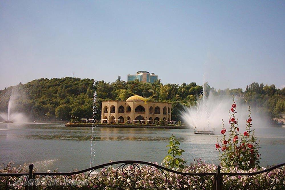 We're going to visit a park in my Iranian cultural heritage site thread this evening. El-Goli Park in Tabriz. In the center of the park is an artificial lake with a palace on it that dates back to the Qajar dynasty.