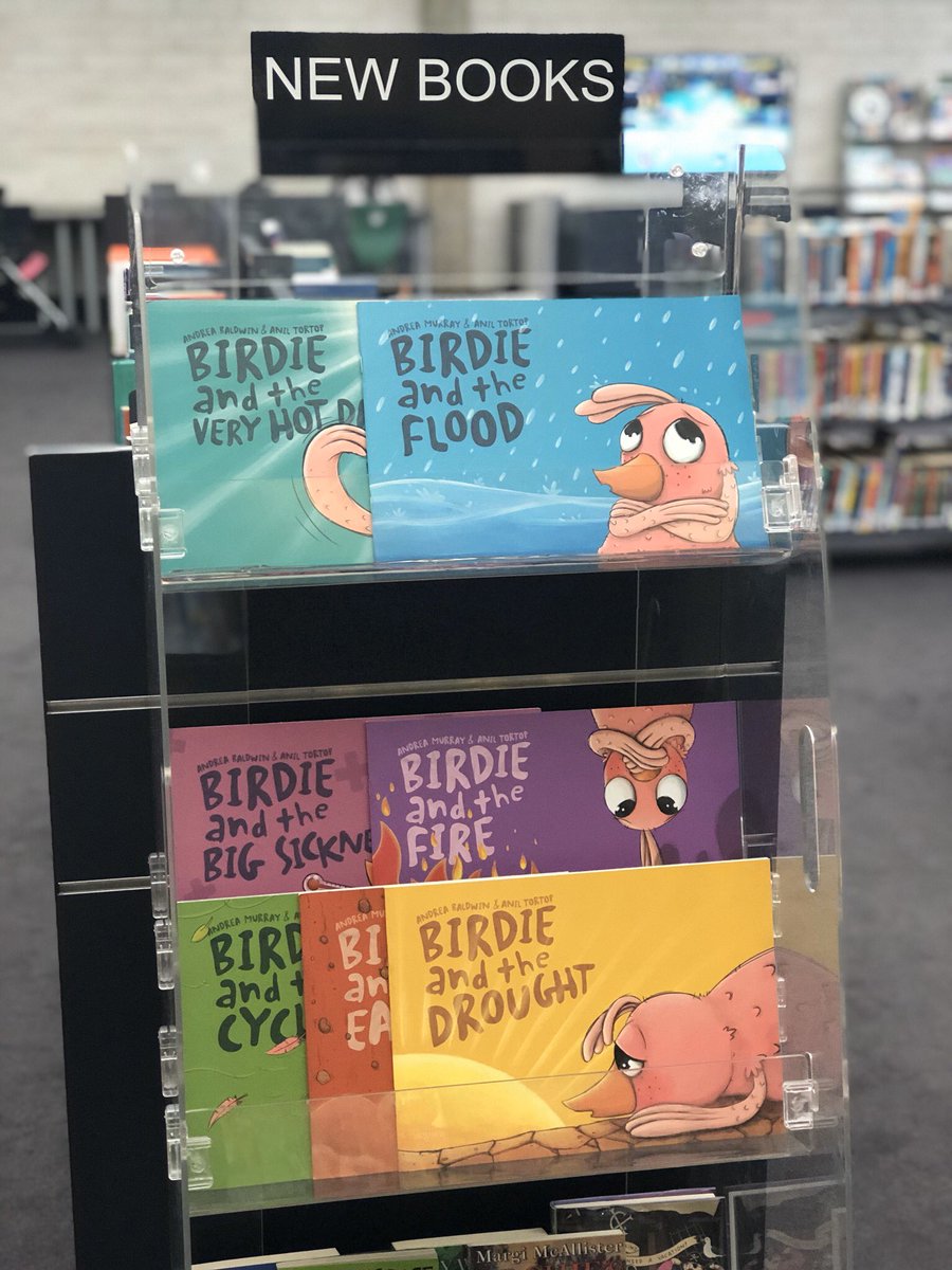 FCOpenLibraries's tweet photo. The Birdie storybooks have landed at #FCOpenlibraries. Read the Natural Disaster Recovery storybooks with your child to help them cope with natural disasters and big life events. https://t.co/F4CbiHg3nT
