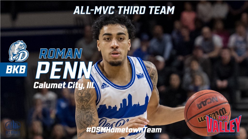 DrakeBulldogsMB's tweet photo. A pair of All- @ValleyHoops honors for the Bulldogs!

Congrats,
@liamrobbins21 - 🥈Team All-MVC

@romanpenn20 - 🥉Team All-MVC

MORE ➡️https://t.co/JgfTCKNk23

#DSMHometownTeam https://t.co/TeFzlUQ8sJ