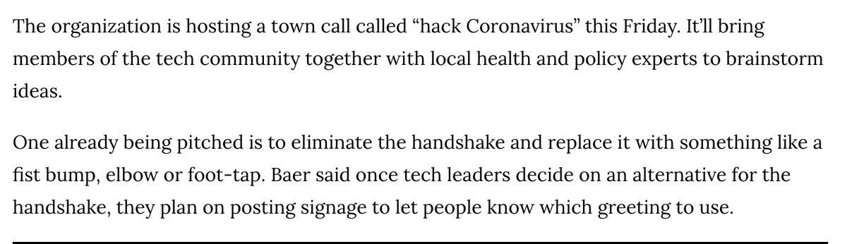 no need to worry about the spread of coronavirus at SXSW now, the tech guys have come up with a failsafe plan
