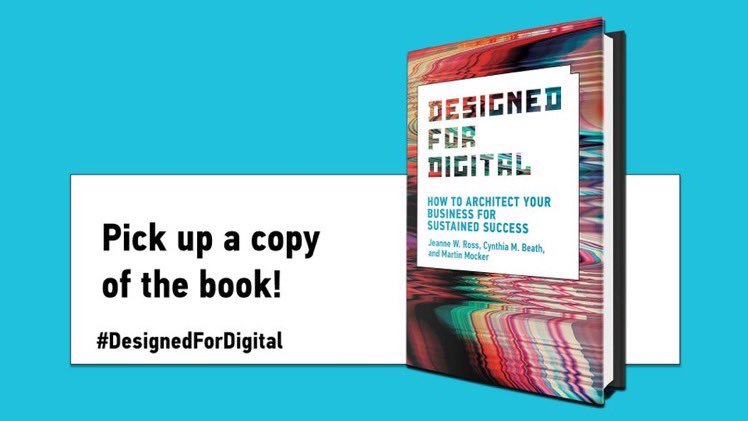 KirkDBorne's tweet photo. How to redesign established companies for digital success: https://t.co/DOaMgzUZvs with @jrossCISR and @donpega @pega #PegaWorld 
——————
#DigitalTransformation #BigData #Cloud #AI #MachineLearning #IoT #IoTPL 
————
➕See the #DesignedForDigital book: https://t.co/iaBIxFpXXx https://t.co/IugxQwLqyx