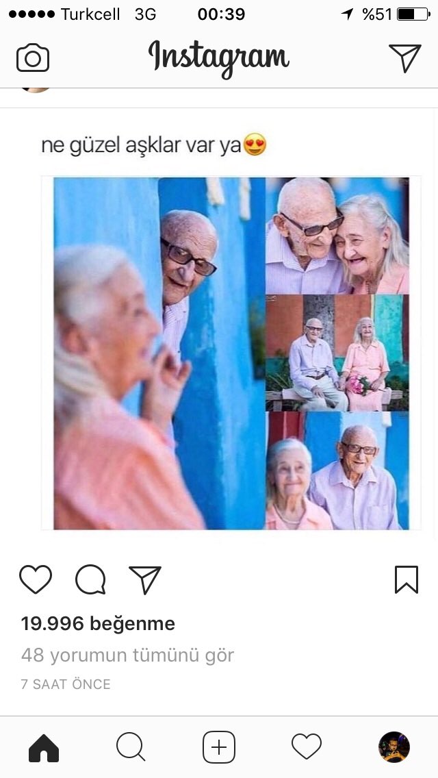 Seninle şöyle olabilirdik