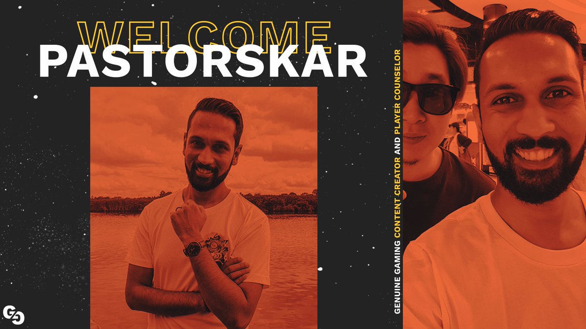 GenuineGamingAU's tweet photo. Welcome @PastorSKAR to the Genuine Gaming Family!

"Kiran is the embodiment of the Genuine Gaming culture. He loves people and dedicates his life to community. He will be joining Genuine Gaming as a content creator and player counselor."

Read more: https://t.co/mx9F6wxubF https://t.co/XWRz8ftISd