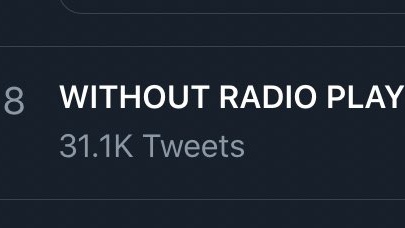 WITHOUT BUNDLES AND WITHOUT RADIO PLAY. BTS WORLD DOMINATION