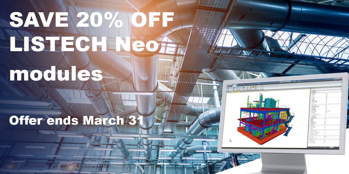 LISTECHSoftware's tweet photo. Listech Neo transforms raw data into useful information, with the capability to handle large 3D datasets, versatile 3D and 2D viewing, and much more. For the month of March, save 20% on all LISTECH Neo modules. Find out more > https://t.co/Rncz0Uq70j https://t.co/rS8poWXxsz