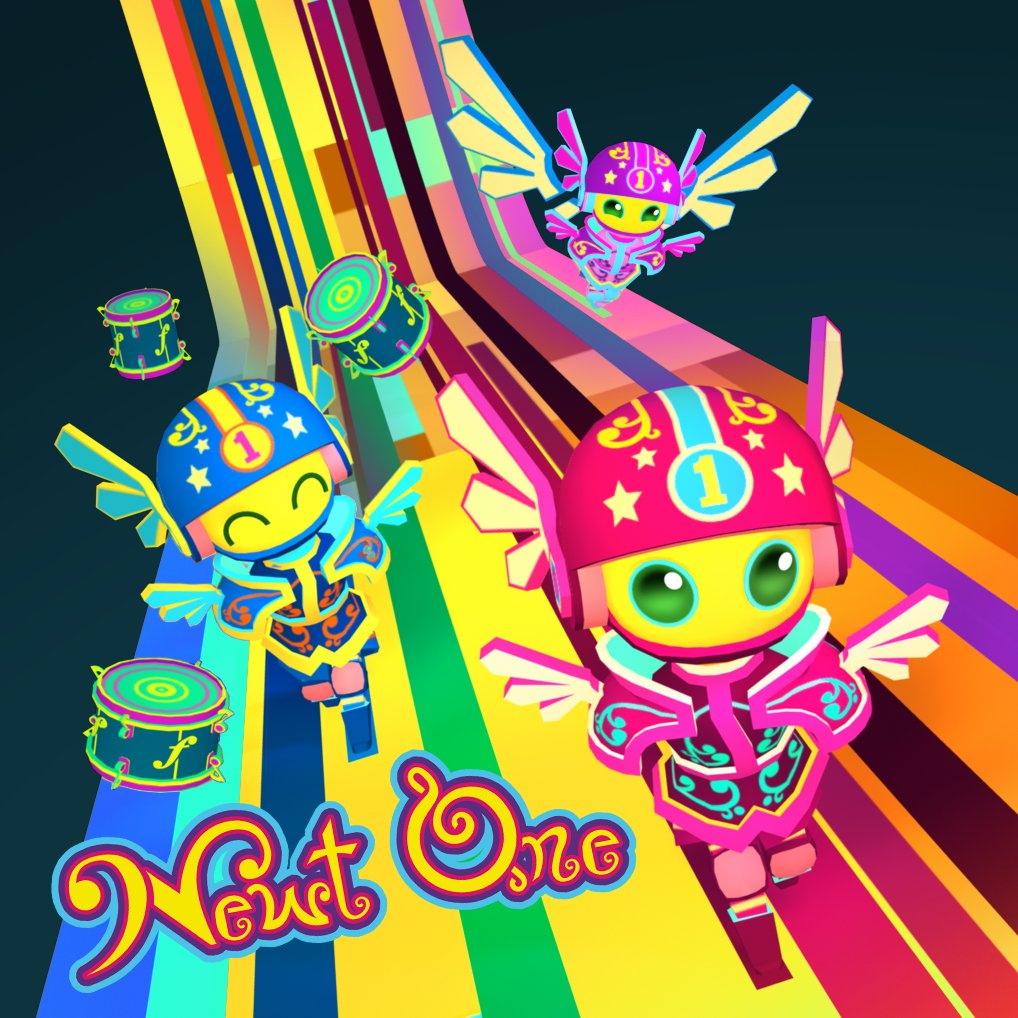 Something FAST, FUN and COLORFUL is headed this way! #ColorMeHappy #indiedev #indiegamer #indiegames #Colorful #nonviolent #familyfriendly #Speedrunner #indiegames
