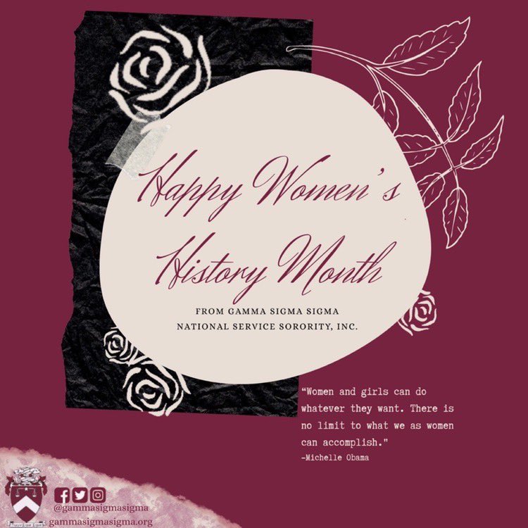 Gamma Sigma Sigma Uncp (@gammauncp) on Twitter photo 