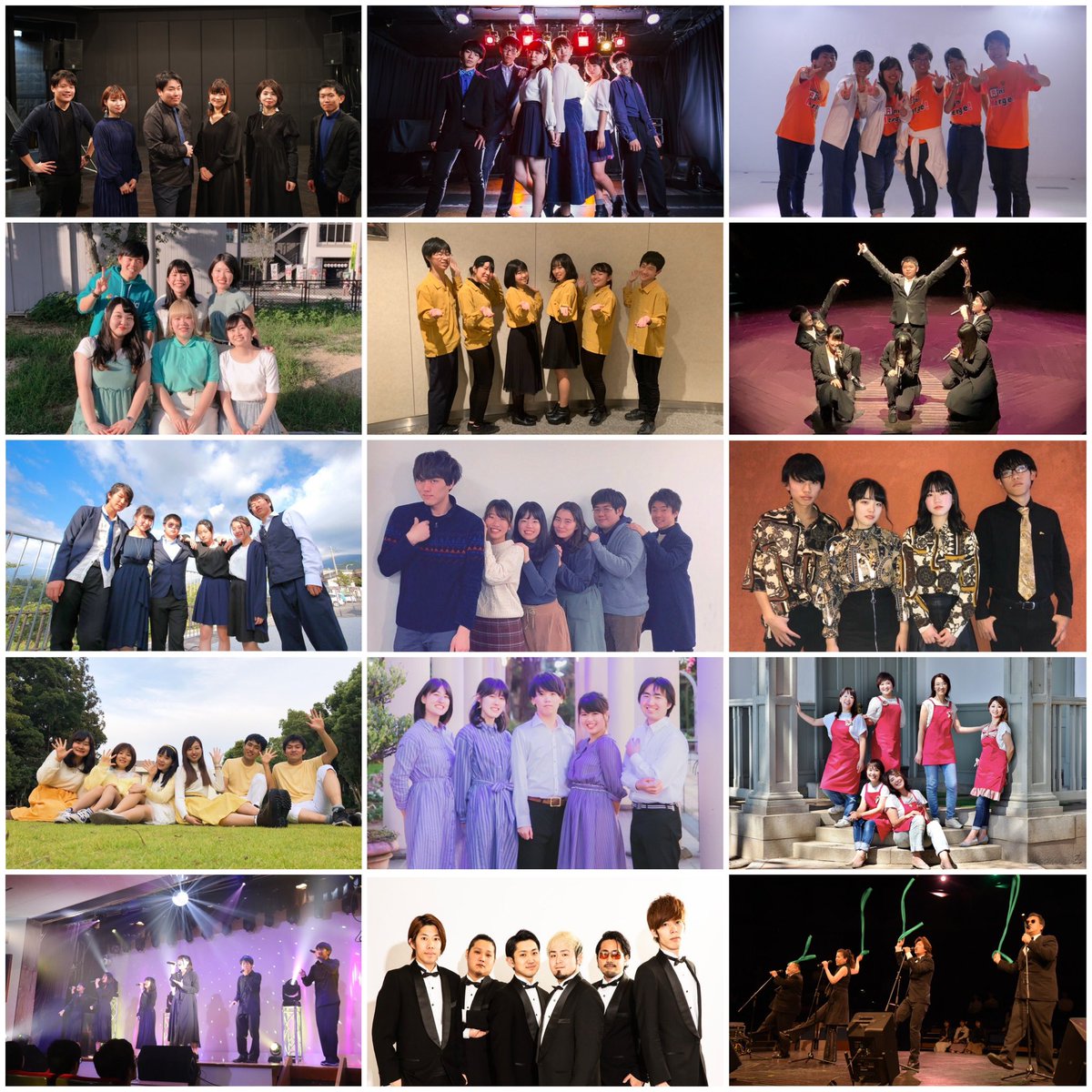 ninomy_'s tweet photo. 【グループ発表】
ザ・アカペラ漬け!!!
〜個性様々、いろんな味のアカペラに浸る１日〜
5/3（日）14時半〜

achelor
the ALLYELLS
AniMerge！
ChiGüHug
ETOILE
nostalgia
Schelm
Stella
豪州街道
ひなたぼっこ
ピーターラビット
松本ママカペラ
唯我独尊

the XAVYELLS ＆ 鯛茶ヅケーズ https://t.co/umv7biNtpS