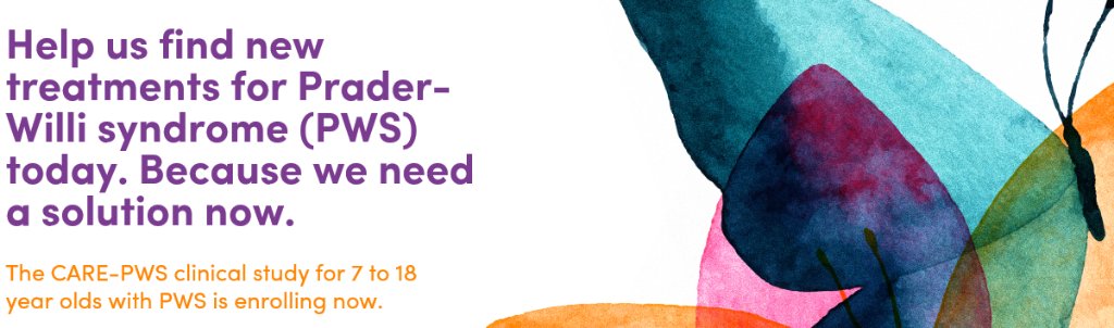 John Hunter Children's Hospital is now an approved site for an international clinical study into the rare genetic disorder Prader-Willi syndrome (#PWS).

To learn more visit carepwsstudy.com.