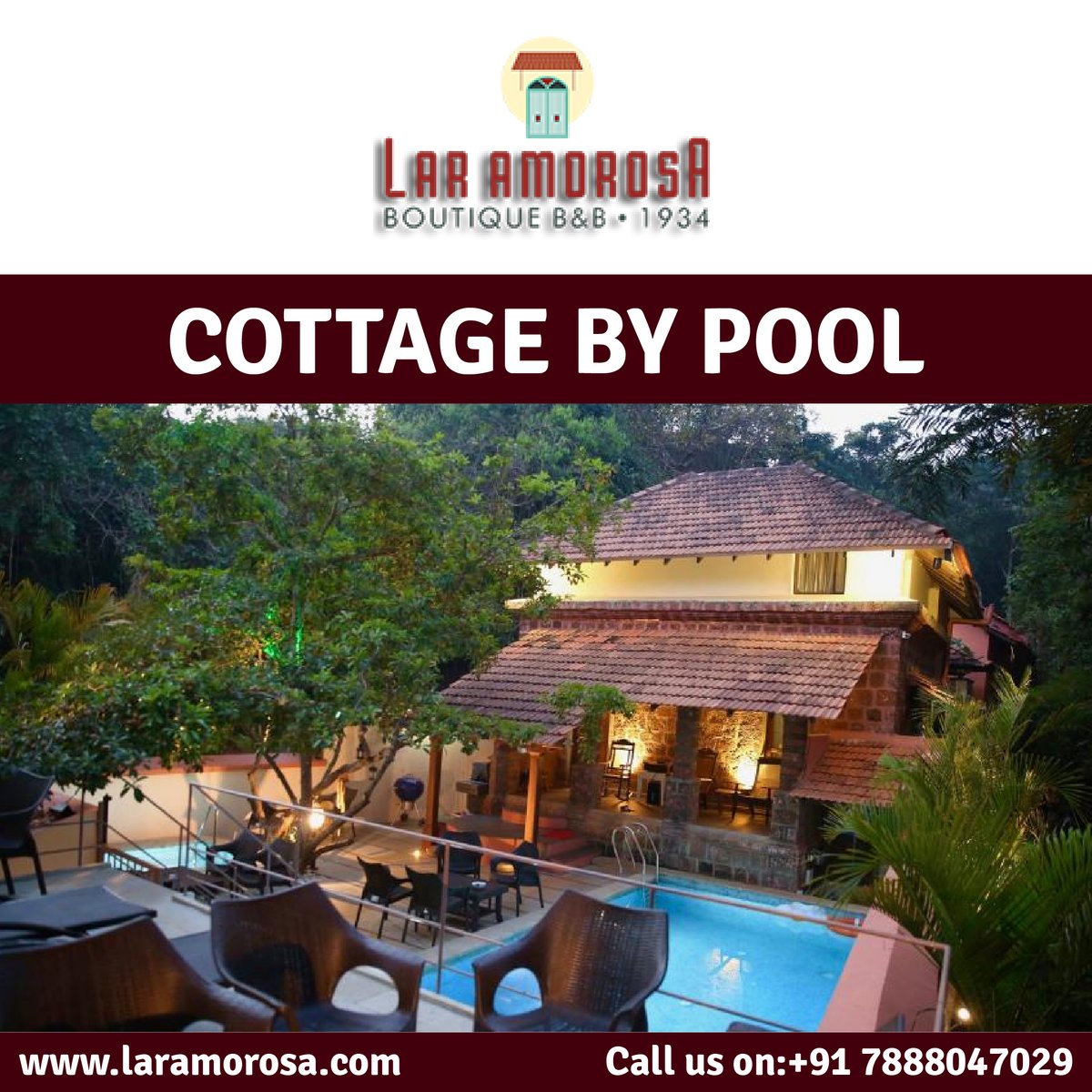 LarAmorosa's tweet image. Unwind and recharge in our air-conditioned cottage in the woods, which offers everything you need for an enjoyable stay.

Book your stay at bit.ly/2IymiYu

#stayingoa #holidaysingoa #vacationingoa  #bestplacesingoa #accommodationingoa #bestvillaingoa #portuguesevilla