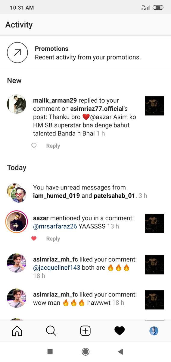 mrsarfaraz26's tweet photo. I am speechless now ๐ค
itni khushi @aazar reply me on insta comment . overwhelmed thanks rockstar . #AsimRiaz #AsiManshi #AsimSquad #aazar #popdat
๐ฎ๐ณ https://t.co/bJNKeuLtCm
