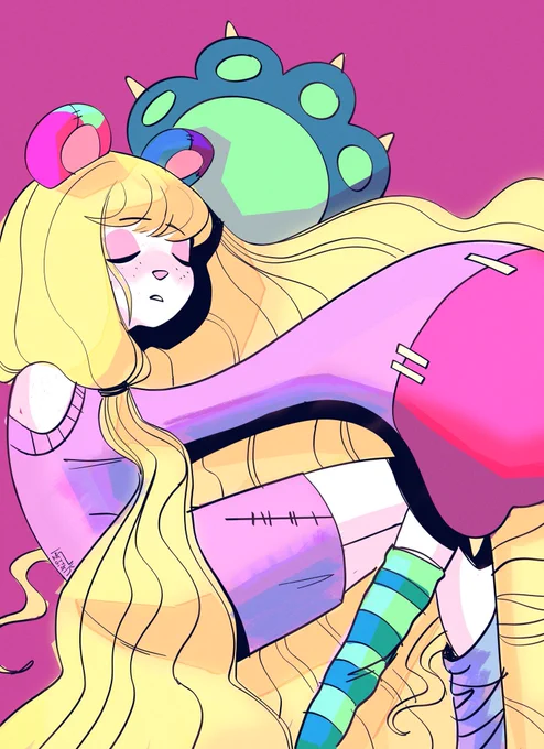 Heya #VisibleWomen My name is Gia and I love linework and fun colors!! Im a visdev and character designer 