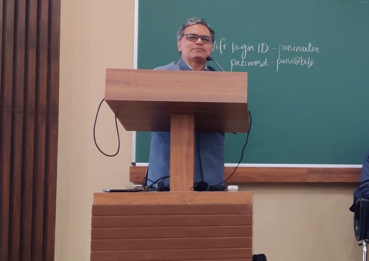 CSIR-NEERI Director's Address on "Challenges of Water and Wastewater Sector-INDIA Story during International Conference on PANI-WATER on March 3, 2020. <a href="/CSIR_IND/">CSIR, India</a> <a href="/IndiaDST/">DSTIndia</a> <a href="/shekhar_mande/">Shekhar Mande</a> @kumarneeri <a href="/paniwater_eu/">paniwater_eu</a> <a href="/RitaNEERI/">Dr Rita Dhodapkar</a> @DrKapley <a href="/BITSPilaniGoa/">BITS Pilani, Goa</a> <a href="/EU_H2020/">Horizon 2020</a> 
@KGMcGuigan