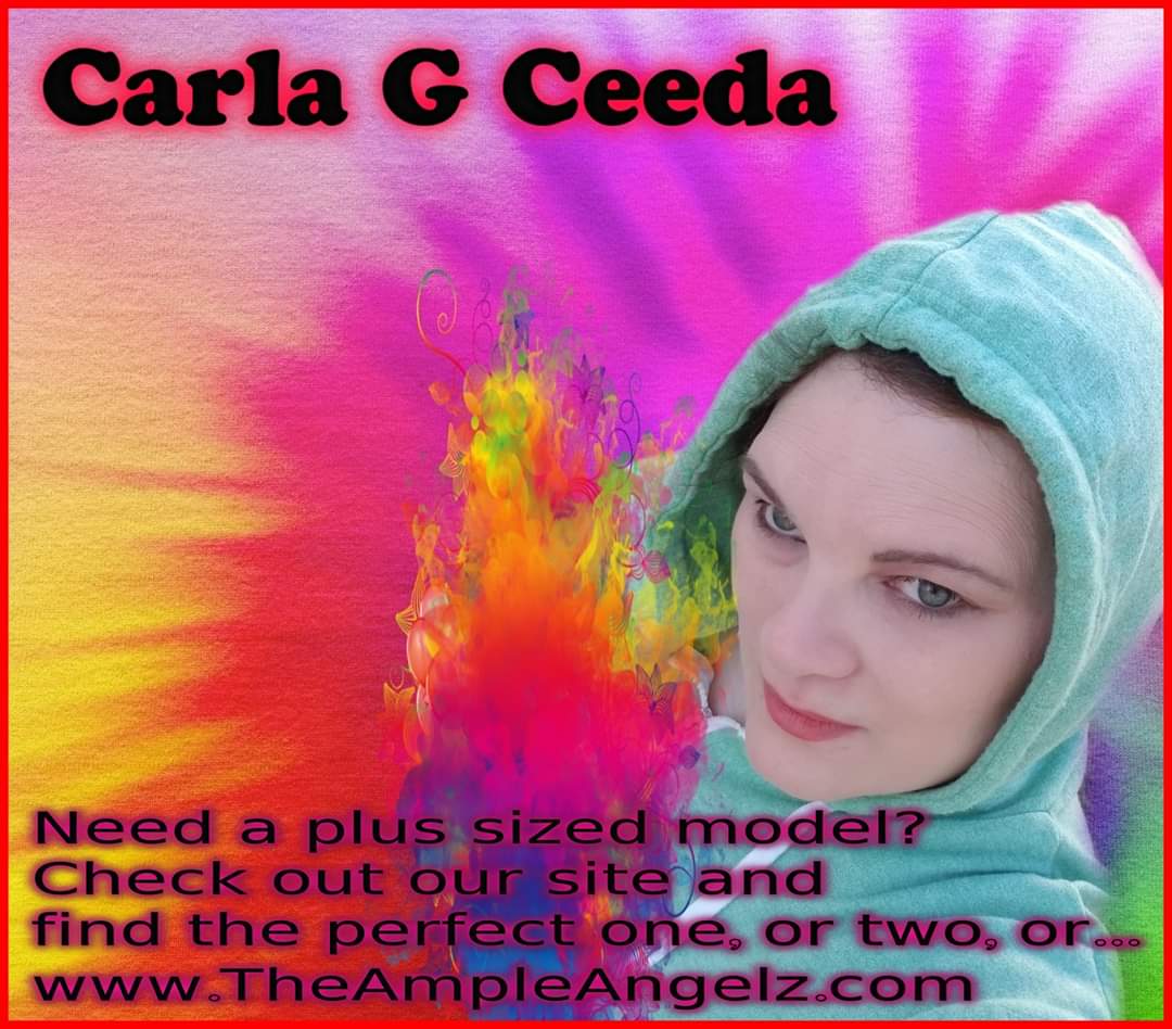 GCeeda's tweet image. I am now officially a published plus size model for ampleangelz.com
Here are 2 posters that can  be purchased lulu.com/shop/search.ep…