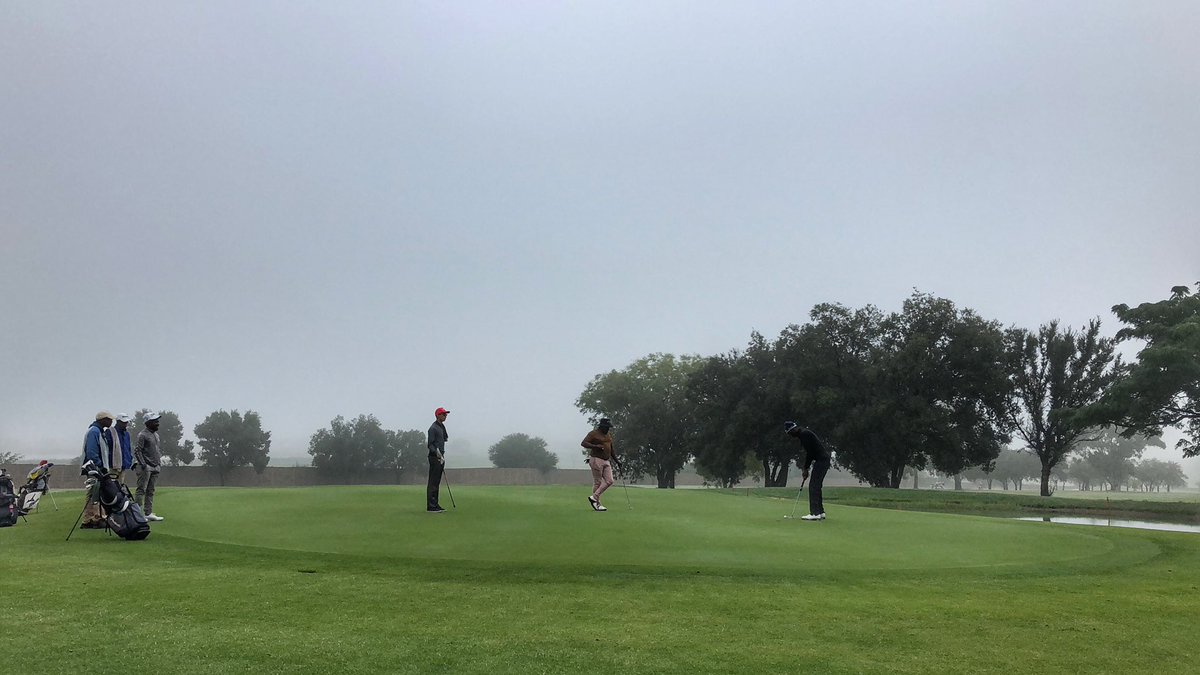 Sunshine_Tour's tweet photo. ππππ πππππππππ!
Rnd 2 #VusiNgubeni Tournament is suspended @ 7h26 due to fog.
Keep following here for updates!
#SunshineTour
#Gr8nessBeginsHere
#GaryPlayerClass https://t.co/gj9r6iYMRX