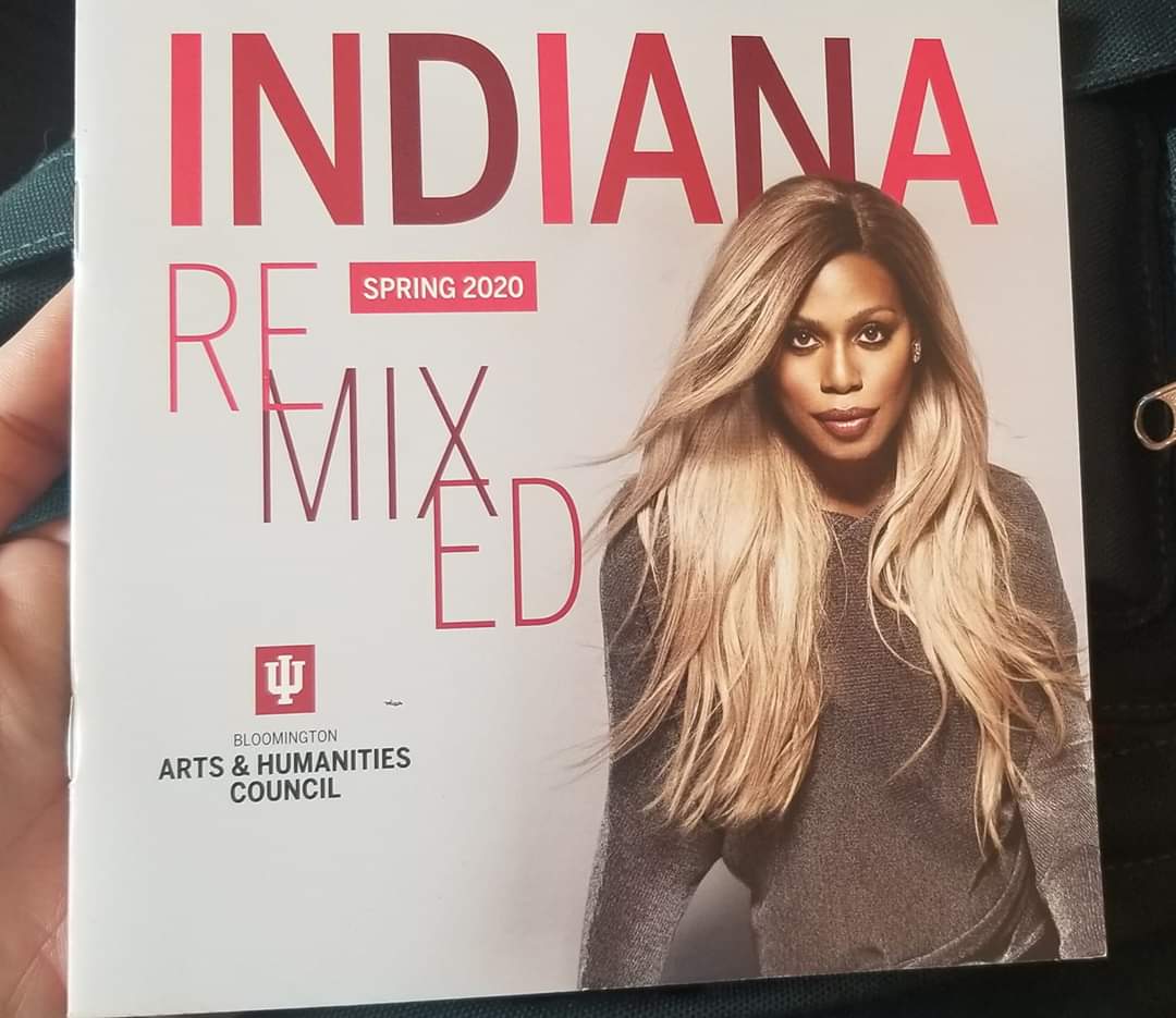 tsalgbtq's tweet photo. Did you know activist &amp; all around superstar @Lavernecox is an @IUBloomington alumna? 🤩 What a beautiful site. #lgbtqin #progress #lgbtqindiana #indianalgbtq #iu https://t.co/1X3Xbzq1nv