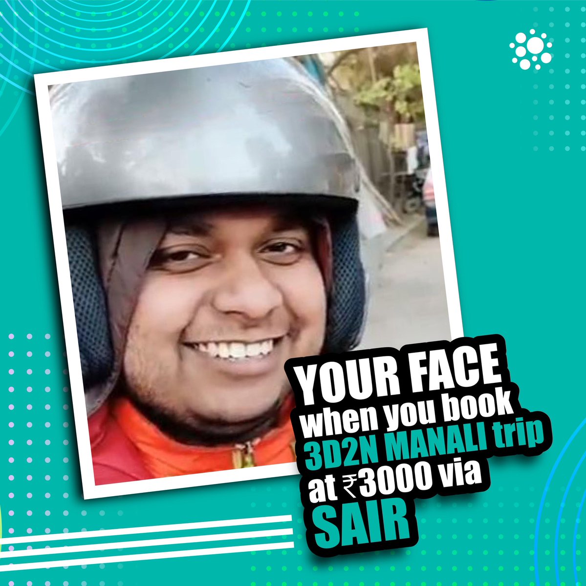 Saircommunity's tweet photo. Sachi😉
..
Inclusions bhi dekhlo:
1. Delhi to Manali and Manali to Delhi AC Volvo
2. 2 Nights Stay in Super Good Budget Hotel
3. Both Days Breakfast
4. 1 Day sightseeing in a cab
..
Message us now!  LIMITED PERIOD OFFER🔥
..
#manali #manalitour #manalitrip #triptomanali https://t.co/OOLYoQ6Owu