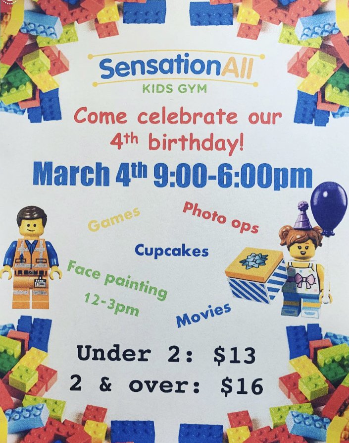 Tuesday 3/3 Twin Day! Wednesday 3/4 Communication Power Hour! Friday 3/6 First Friday Discount! Spring Break Camp 4/6-4/10 with Gateway Learning Group - mailchi.mp/f99a8d84043b/1…