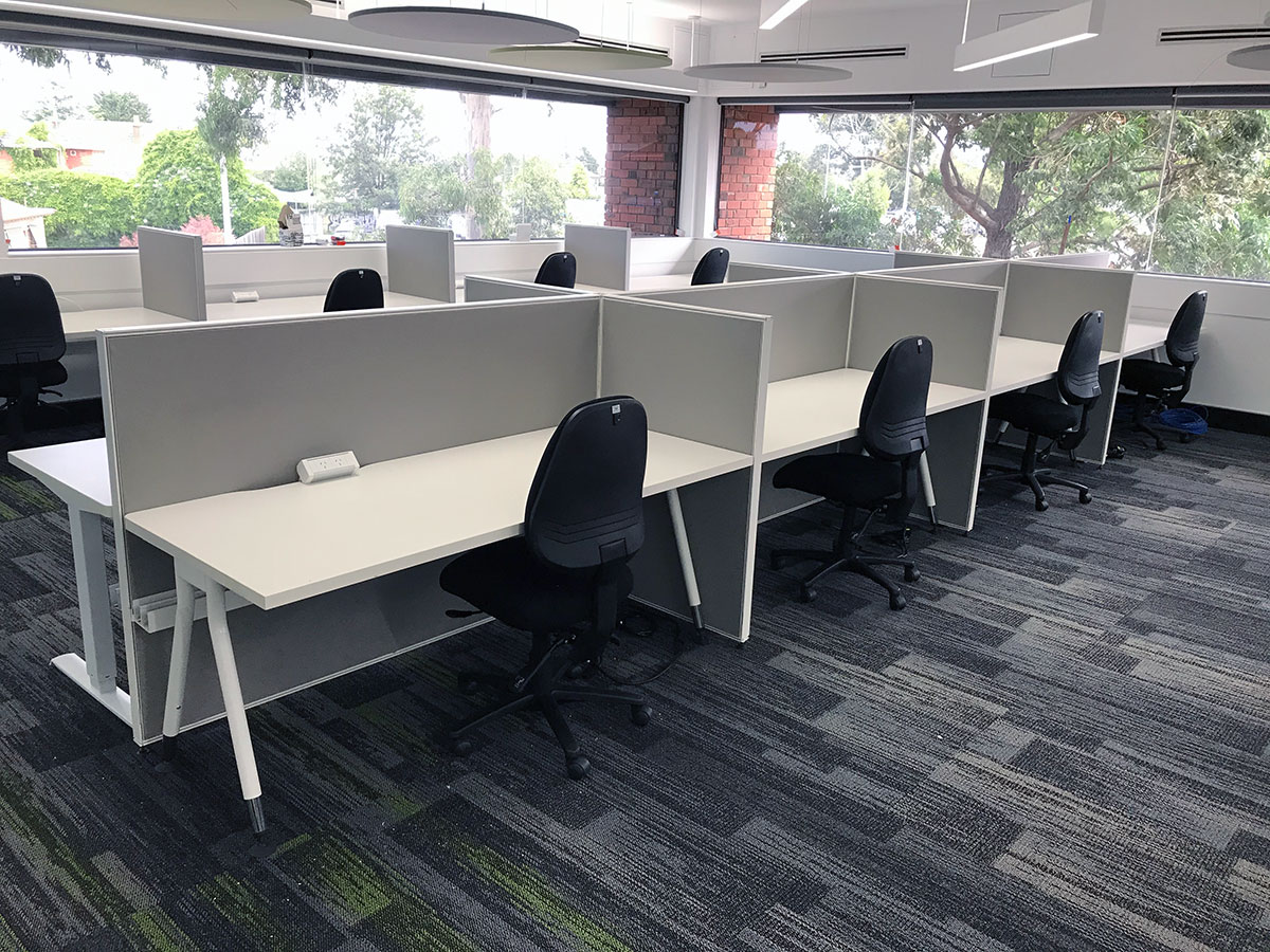 Sustainable office refurbishment for Victoria University. egans.com.au/case_studies/v…