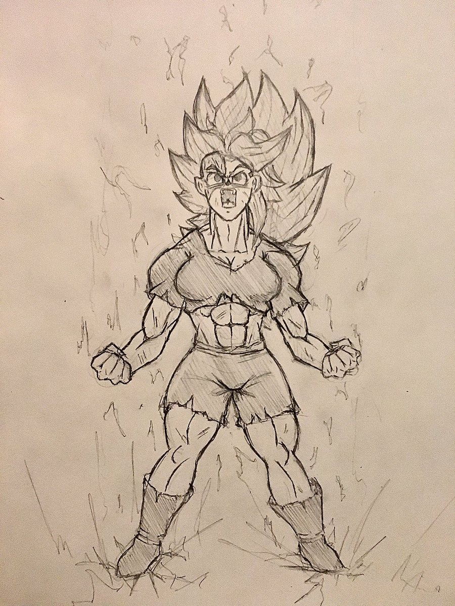 Alen24590213's tweet image. Another oc request i got... hope you enjoy! Jude powering up!

#art #pencilart #dbz #dbs #characterart