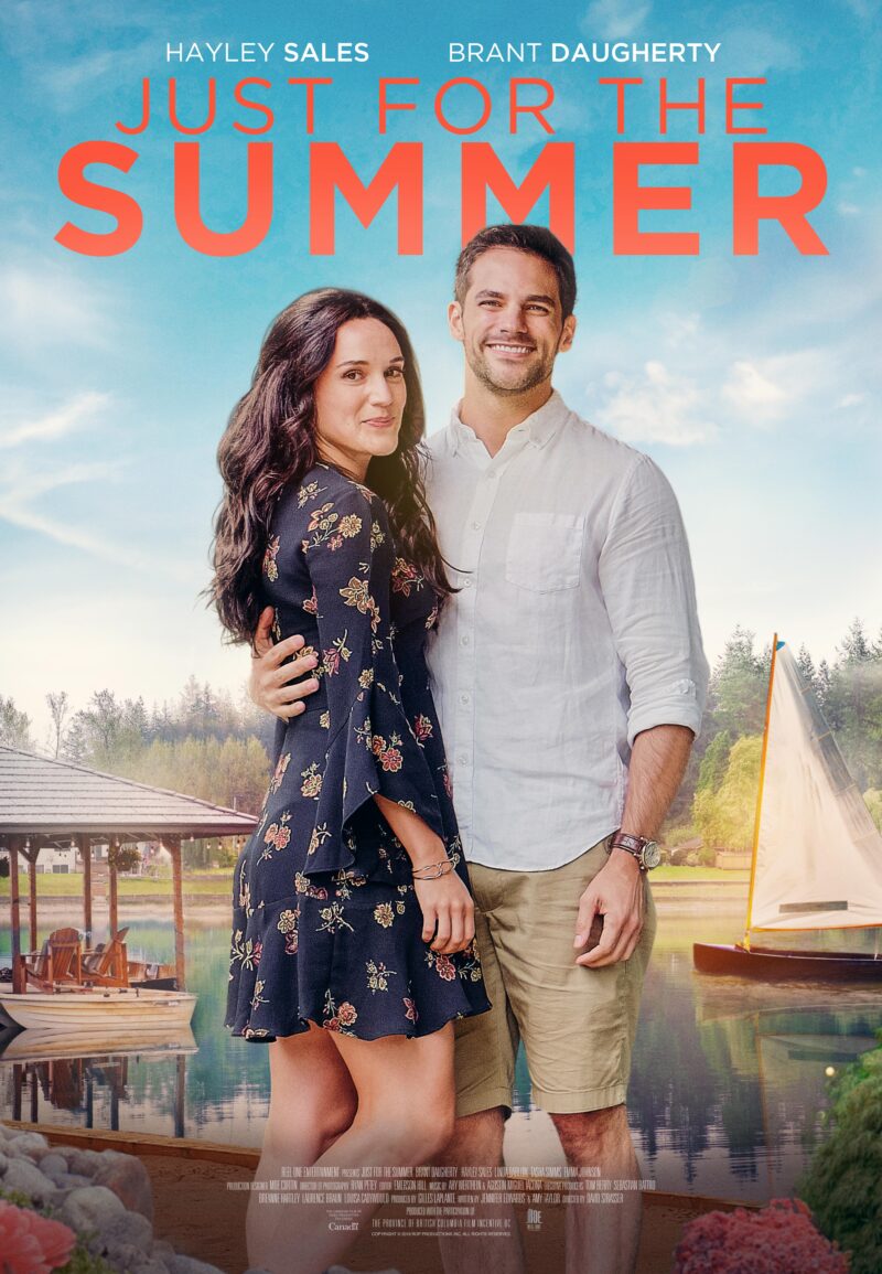 davidistrasser's tweet image. New poster for Just for the Summer dropped today by @ReelOneEnt.  Starring @brantdaugherty &amp;amp; @hayleysales.  Can't wait to share this gem with you all.  #comingsoon #directordiaries #justforthesummer