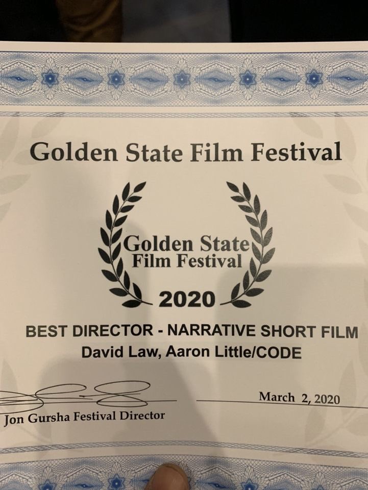 3rdCallProd's tweet photo. THIS JUST IN FROM THE GOLDEN STATE FILM FESTIVAL!!! https://t.co/6rFJ0z6IRz