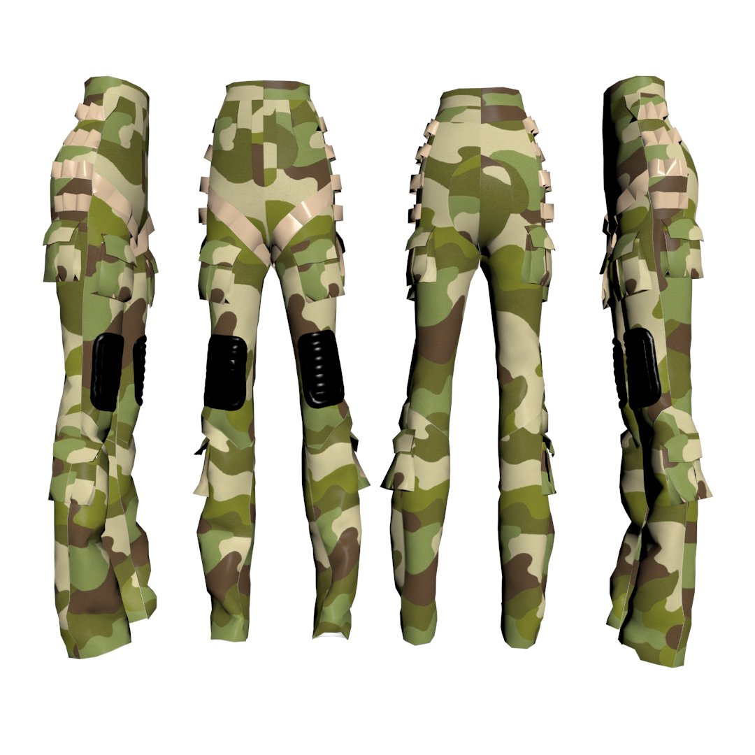 Military pants.

Pantalons militaire.

#3d #3dsmax #autodesk #autodesk3dsmax #modeling #pants #womanstyle #mode #model #feelgood #pictureoftheday #modelization #canadianartist #quebecartist #montrealartist #style #clothes #woman #feelinggood #militaryclothing #marvelousdesigner